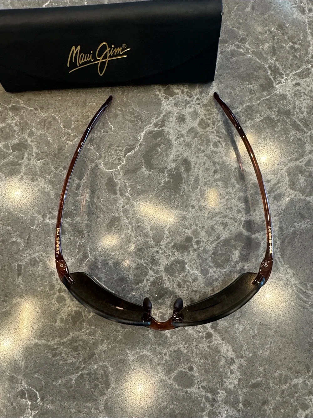 Maui Jim Lighthouse Rimless Sunglasses with x2.5 reader Lenses - Picture 2 of 11